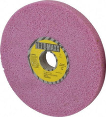 Tru-Maxx - 8" Diam x 1-1/4" Hole x 3/4" Thick, G Hardness, 46 Grit Surface Grinding Wheel - Aluminum Oxide, Type 1, Coarse Grade, 3,105 Max RPM, Vitrified Bond, No Recess - Exact Tool & Supply