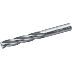 Walter-Titex - 10.3mm 150° Spiral Flute Solid Carbide Screw Machine Drill Bit - Exact Tool & Supply