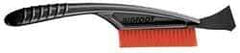 Value Collection - 21" Long, Snowbrush & Ice Scraper - Deluxe, Plastic - Exact Tool & Supply