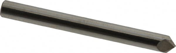 Made in USA - 1/4" Body Diam, 120°, 2-1/2" OAL, Solid Carbide Spotting Drill - Exact Tool & Supply