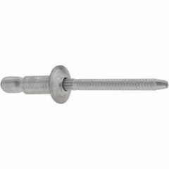 RivetKing - Size 64 Dome Head Aluminum Structural with Locking Stem Blind Rivet - Exact Tool & Supply