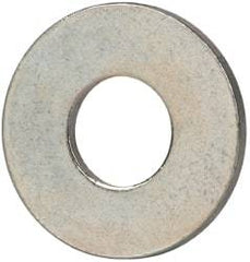 RivetKing - Size 8, 1/4" Rivet Diam, Zinc-Plated Steel Round Blind Rivet Backup Washer - 1/16" Thick, 1/4" ID, 5/8" OD - Exact Tool & Supply