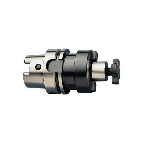 HAIMER - HSK63A Taper Face Mill Holder & Adapter - 16mm Pilot Diam, 50mm Arbor Length - Exact Tool & Supply