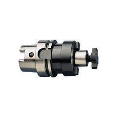 HAIMER - HSK63A Taper Face Mill Holder & Adapter - 22mm Pilot Diam, 50mm Arbor Length - Exact Tool & Supply