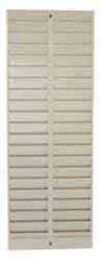 Pyramid - Time Cards & Time Clock Accessories Type: 40 Pocket Badge Rack For Use With: General Offices or Factories - Exact Tool & Supply