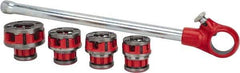 Ridgid - 4 Die Head, 3/8" to 1" Pipe Capacity, Pipe Threader Set - Compatible with Ridgid OO-R - Exact Tool & Supply