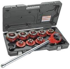 Ridgid - 6 Die Head, 1/2" to 2" Pipe Capacity, Pipe Threader Set - Compatible with Ridgid 12-R - Exact Tool & Supply