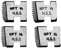 Florida Pneumatic - 1-1/2 - 11-1/2 NPSM, Right Hand, Alloy Steel, Pipe Threader Die - Berkley 41000, Ridgid 12R, 00-R, 111-R, 0-R, 11-R, 30A, 31A Compatibility - Exact Tool & Supply