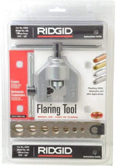 Ridgid - 3/16 to 5/8" Pipe Capacity, Flaring Tools & Tube Expanders - Exact Tool & Supply