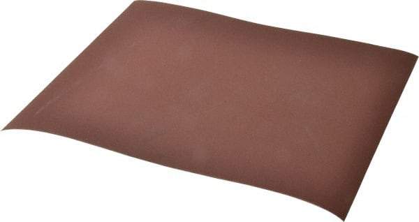 3M - 280 Grit, Aluminum Oxide Sanding Sheet - 11" Long x 9" Wide, Extra Fine Grade, J Weighted Cloth Backing - Exact Tool & Supply