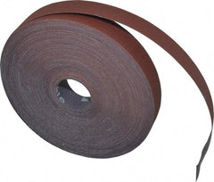 3M - 1" x 50 Yd 240 Grit Aluminum Oxide Cloth Roll - Very Fine Grade, J Weighted Backing - Exact Tool & Supply