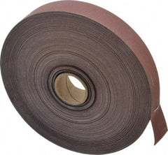 3M - 1" x 50 Yd 320 Grit Aluminum Oxide Cloth Roll - Extra Fine Grade, J Weighted Backing - Exact Tool & Supply