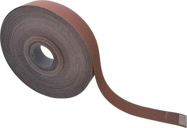 3M - 1" x 50 Yd 500 Grit Aluminum Oxide Cloth Roll - Extra Fine Grade, J Weighted Backing - Exact Tool & Supply