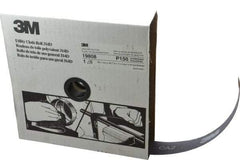 3M - 1-1/2" x 50 Yd 150 Grit Aluminum Oxide Cloth Roll - Very Fine Grade, J Weighted Backing - Exact Tool & Supply