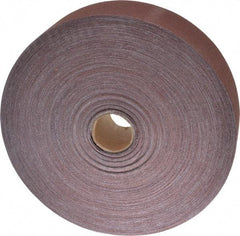 3M - 2" x 50 Yd 120 Grit Aluminum Oxide Cloth Roll - Fine Grade, J Weighted Backing - Exact Tool & Supply