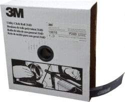 3M - 2" x 50 Yd 280 Grit Aluminum Oxide Cloth Roll - Extra Fine Grade, J Weighted Backing - Exact Tool & Supply