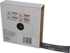 3M - 2" x 50 Yd 400 Grit Aluminum Oxide Cloth Roll - Extra Fine Grade, J Weighted Backing - Exact Tool & Supply