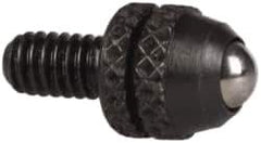SPI - #4-48, 0.0780" Ball Diam, Steel Contact Point - 1" Contact Point Length, Use with 13-190-4 Dial Depth Gage - Exact Tool & Supply
