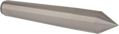 Riten - 1-3/4" Head Diam, Hardened Tool Steel Standard Point Solid Dead Center - Jarno 14 Taper, 1-3/4" Point Diam, 3" Point Length, 10-1/2" OAL - Exact Tool & Supply