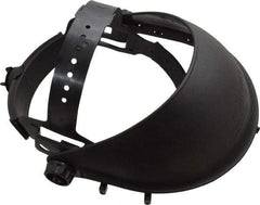 PRO-SAFE - Polypropylene Ratchet Adjusted Headgear - Black - Exact Tool & Supply