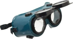 PRO-SAFE - Size Universal, Green Welding Goggles - Green Frame - Exact Tool & Supply