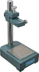 Fowler - Steel, Rectangular Base, Comparator Gage Stand - 8-1/2" High, 6" Base Length x 4" Base Width x 1-1/2" Base Height, Includes Holder - Exact Tool & Supply