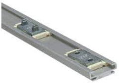 Igus - 30mm L x 27mm W x 9.5mm H, 20mm Transverse Hole Spcg - M4x1 Hole, 112.5 Static Capacity - Exact Tool & Supply