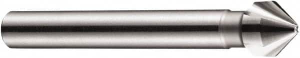 DORMER - 10mm Shank Diam, 3 Flute 90° High Speed Steel Countersink - Exact Tool & Supply