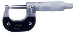 Value Collection - 8 to 9" Range, 0.0001" Graduation, Mechanical Outside Micrometer - Ratchet Stop Thimble - Exact Tool & Supply