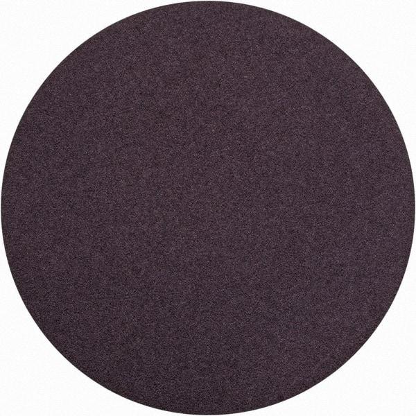 Norton - 15" Diam, 50 Grit Aluminum Oxide Adhesive PSA Disc - Coarse Grade, Brown, X Weighted Backing, Flexible - Exact Tool & Supply