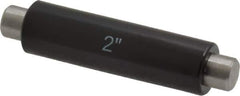 SPI - 2 Inch Long, Accuracy Up to 0.0001 Inch, Flat End Micrometer Calibration Standard - Use with Micrometers, Includes Heat Insulating Handle - Exact Tool & Supply