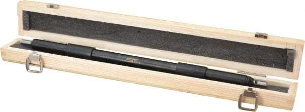SPI - 14 Inch Long, Accuracy Up to 0.0003 Inch, Spherical End Micrometer Calibration Standard - Use with Micrometers, Includes Heat Insulating Handle - Exact Tool & Supply