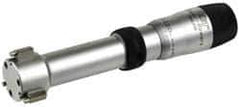 Fowler - 1-3/8 to 2", 3.15" Gage Depth, Mechanical Inside Hole Micrometer - 0.00025" Graduation, 0.00015" Accuracy, Ratchet Stop Thimble - Exact Tool & Supply