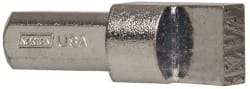 Norton - 2A-E, 7/16" Shank Diam Multi-Point Diamond Dresser - 1/2" Long x 3/8" Thick Head - Exact Tool & Supply