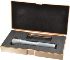 Mitutoyo - 0.8 to 1", Mechanical Inside Hole Micrometer - 0.0002" Graduation, 0.00015" Accuracy, Ratchet Stop Thimble - Exact Tool & Supply