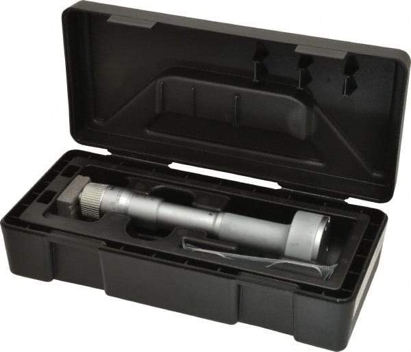 Mitutoyo - 1.6 to 2", Mechanical Inside Hole Micrometer - 0.0002" Graduation, 0.00015" Accuracy, Ratchet Stop Thimble - Exact Tool & Supply