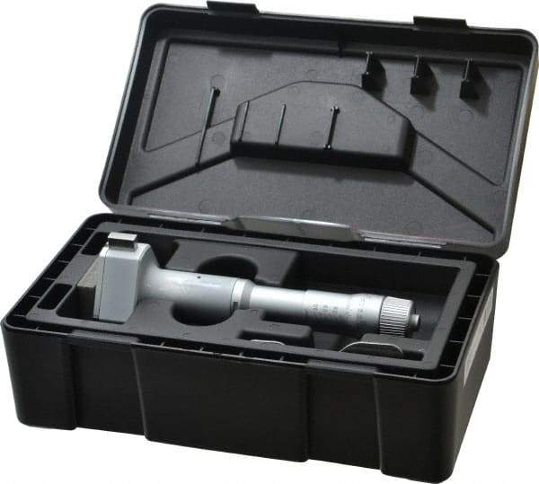 Mitutoyo - 2-1/2 to 3", Mechanical Inside Hole Micrometer - 0.0002" Graduation, 0.00015" Accuracy, Ratchet Stop Thimble - Exact Tool & Supply