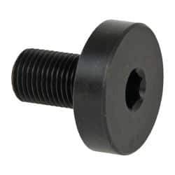 Made in USA - 1 Inch Compatible Pilot Diameter, Shell Mill Arbor Screw - 1/2-20 Thread - Exact Tool & Supply