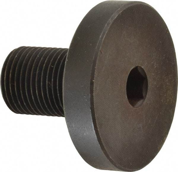 Made in USA - 1-1/4 Inch Compatible Pilot Diameter, Shell Mill Arbor Screw - 5/8-18 Thread - Exact Tool & Supply