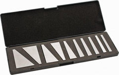 Value Collection - 1 to 30° Angle, 3 Inch Long, Steel, Angle Block Set - Exact Tool & Supply