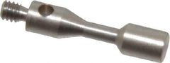 SPI - 3 mm Ball Diameter, M2 Thread, Steel Point Disc Tip CMM Stylus - 13 mm Overall Length - Exact Tool & Supply