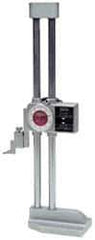 Mitutoyo - 12" Dial Height Gage - 0.001" Graduation, Accurate to 0.0015", Dial and Counter Display - Exact Tool & Supply