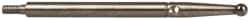 Compac - 2mm Ball Diam, Carbide, Ball Test Indicator Contact Point - 1.44" Contact Point Length, Use with Brown & Sharpe Dial Test Indicators - Exact Tool & Supply