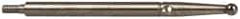 Compac - 2mm Ball Diam, Carbide, Ball Test Indicator Contact Point - 1.44" Contact Point Length, Use with Brown & Sharpe Dial Test Indicators - Exact Tool & Supply