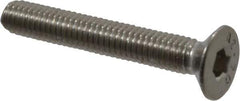 Value Collection - M3x0.50 Metric Coarse Hex Socket Drive, 90° Flat Screw - Grade 18-8 & Austenitic A2 Stainless Steel, Uncoated, Fully Threaded, 20mm OAL - Exact Tool & Supply