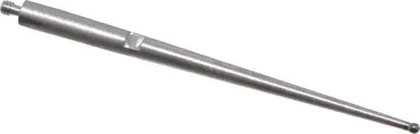 SPI - 0.04" Ball Diam, Carbide, Ball Test Indicator Contact Point - 1.437" Contact Point Length, Use with Brown & Sharpe Test Indicators - Exact Tool & Supply