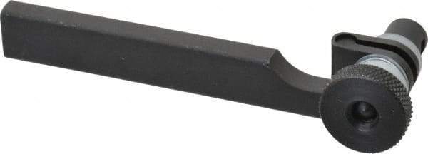 Indicol - 1/4 x 1/2 Inch Shank Test Indicator Bar - For Use with Dovetail and 5/32 Inch Stem Indicators - Exact Tool & Supply