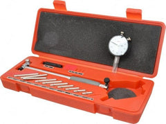 Value Collection - 11 Anvil, 2 to 6" Dial Bore Gage - 0.001" Graduation, 6" Gage Depth - Exact Tool & Supply