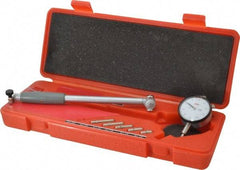 Value Collection - 6 Anvil, 1.4 to 2.4" Dial Bore Gage - 0.0005" Graduation, 6" Gage Depth - Exact Tool & Supply