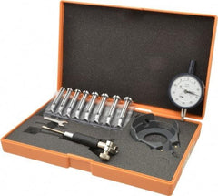 Mitutoyo - 8 Anvil, 0.4 to 0.7" Dial Bore Gage - 0.0005" Graduation, 2.4" Gage Depth, Accurate to 0.00016" - Exact Tool & Supply